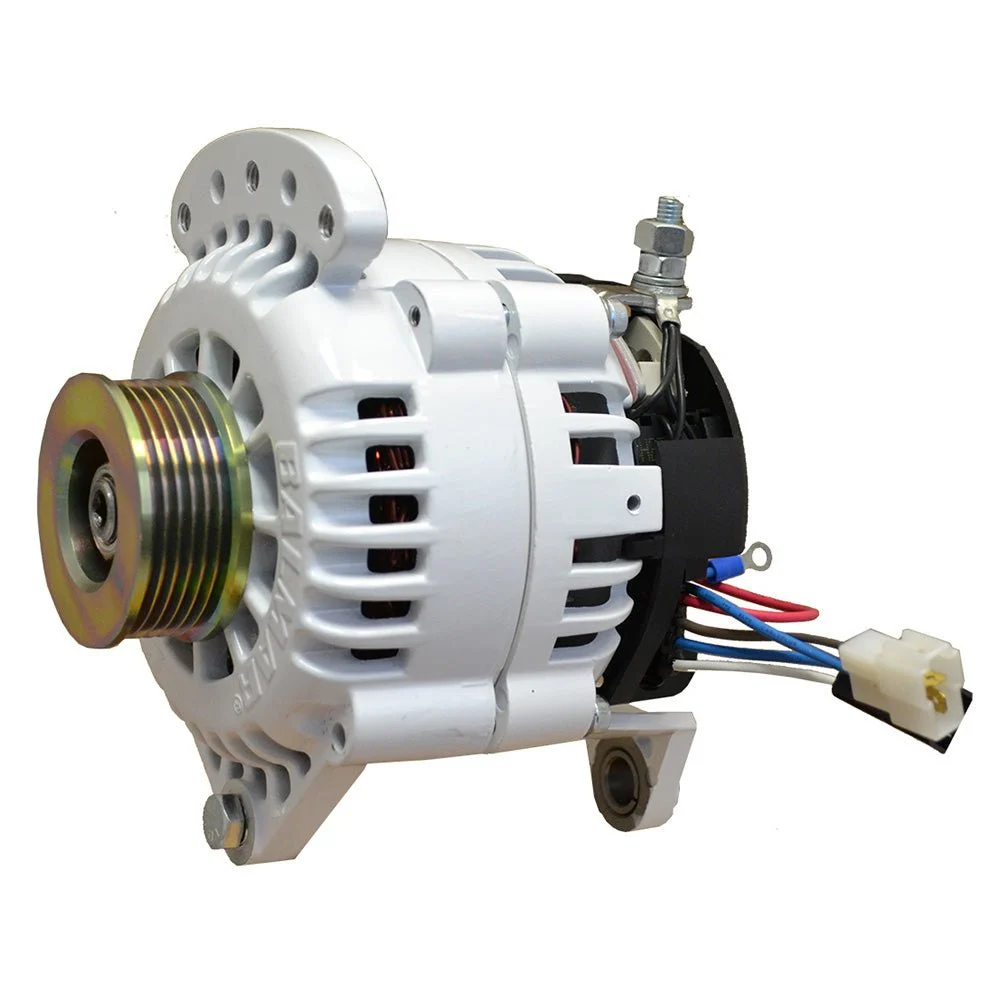 Balmar Alternator 120 AMP 12V 4" Dual Foot Saddle K6 Pulley w/Isolated Ground – Marine Boat Replacement Part