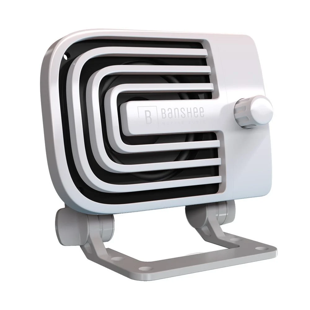 Banshee Marine Audio Banshee Marine Active External VHF Speaker - White