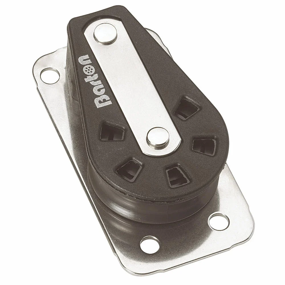 Barton Marine Barton Size 4 58mm Plain Bearing Pulley Cheek Block