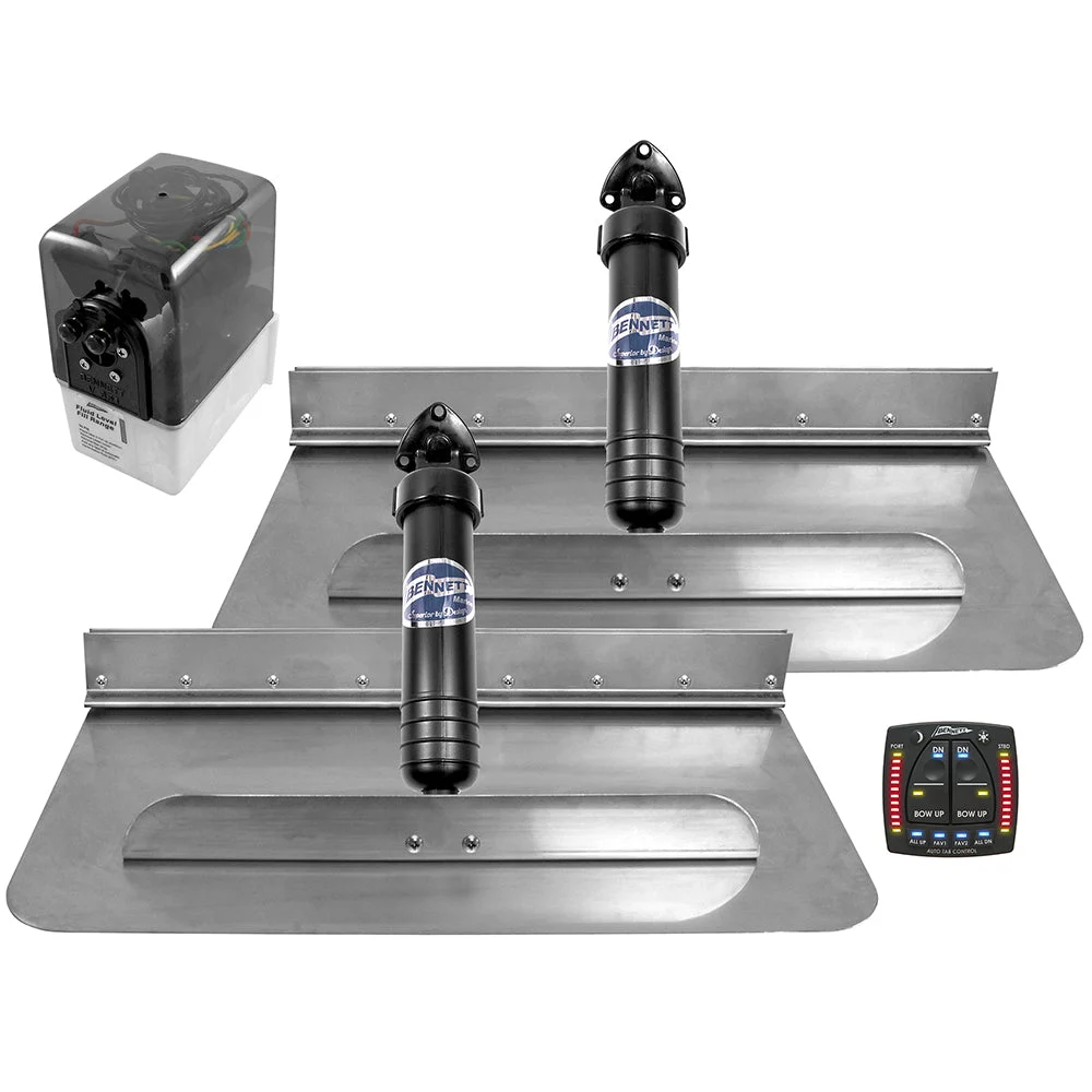 Bennett Marine 2412ATP 24 x 12 Hydraulic Trim Tabs w/ATP