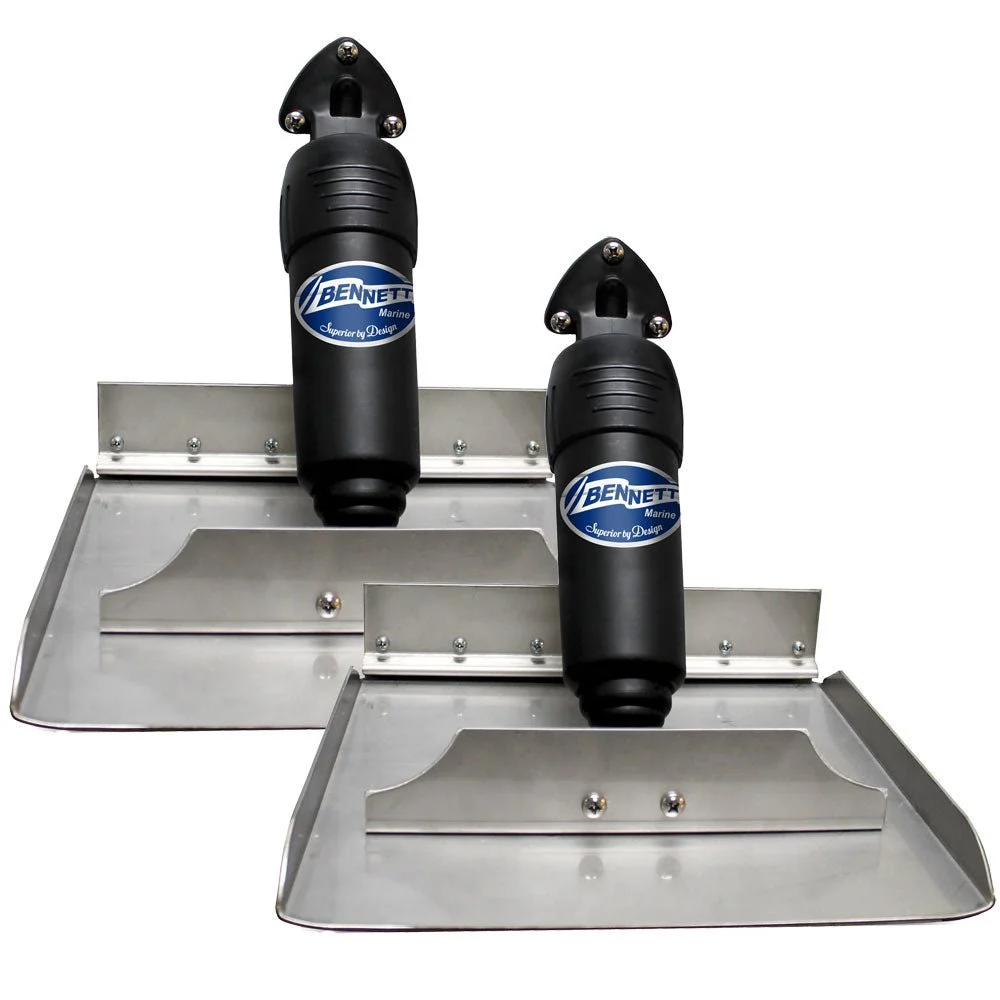 Bennett Marine BOLT 12x12 Electric Trim Tab System - Control Switch Required