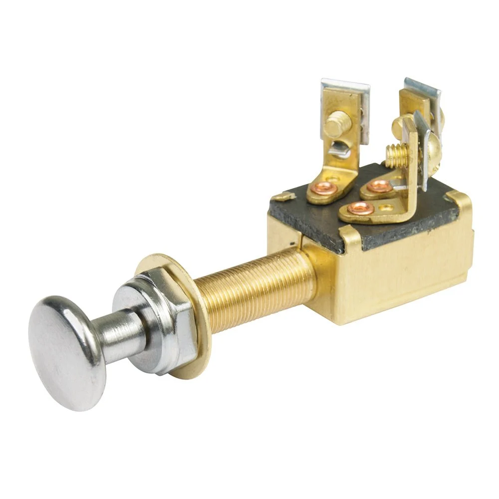 BEP Marine BEP 2-Position SPST Push-Pull Switch - OFF/ON (two circuit)