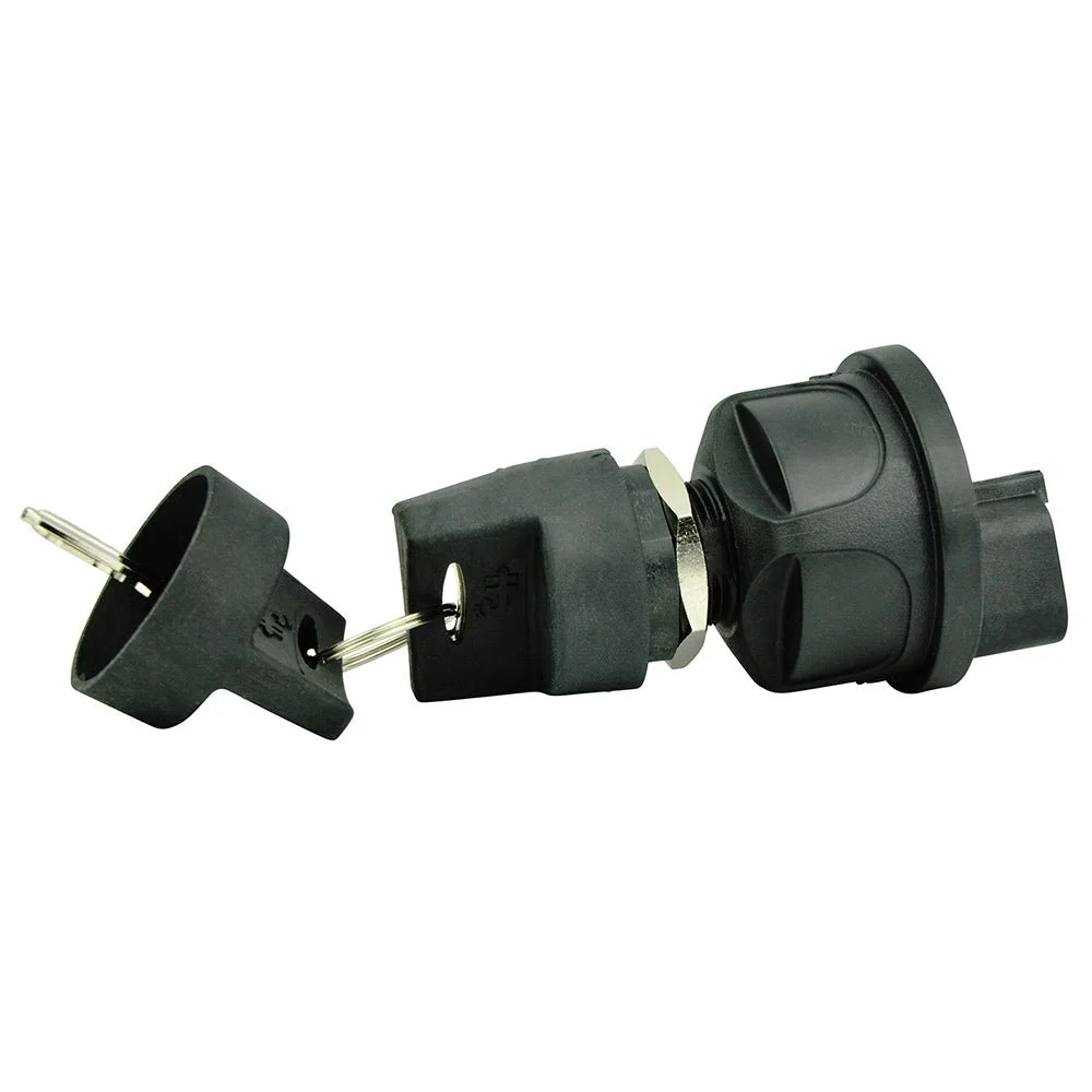 BEP Marine BEP 3-Position Sealed Nylon Ignition Switch - OFF/Ignition & Accessory/Ignition & Start