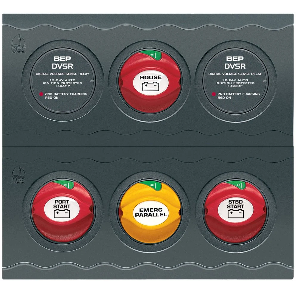 BEP Marine BEP Battery Management Contour Connect Panel f/Twin Engines w/VSR's