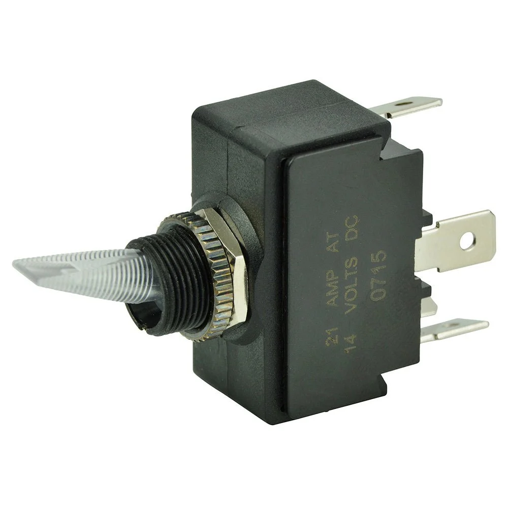 BEP Marine BEP SPST Lighted Toggle Switch - Red LED - 12V - ON/OFF