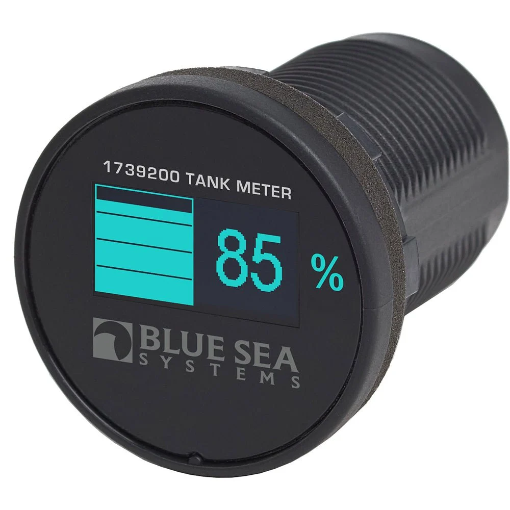 Blue Sea Systems 1739200 Mini OLED Tank Meter - Blue – Marine Boat Replacement Part