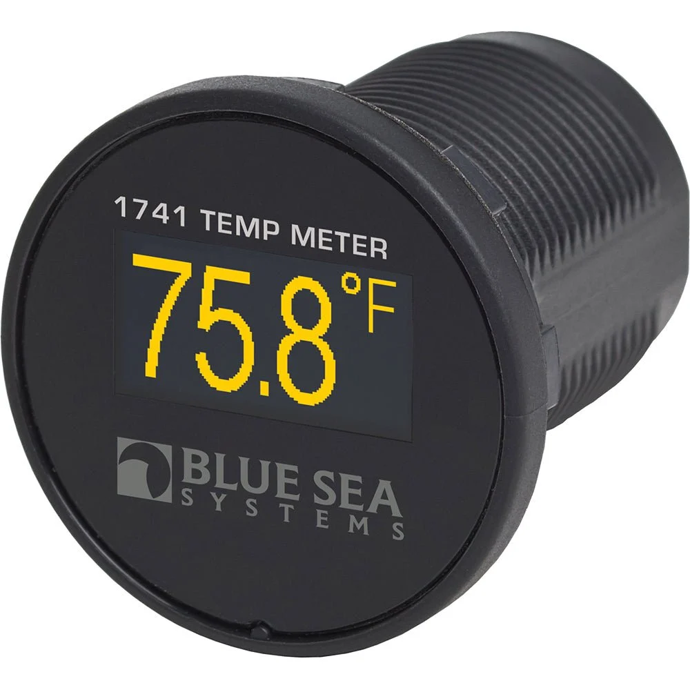 Blue Sea Systems 1741 Mini OLED Temperature Meter – Marine Boat Replacement Part