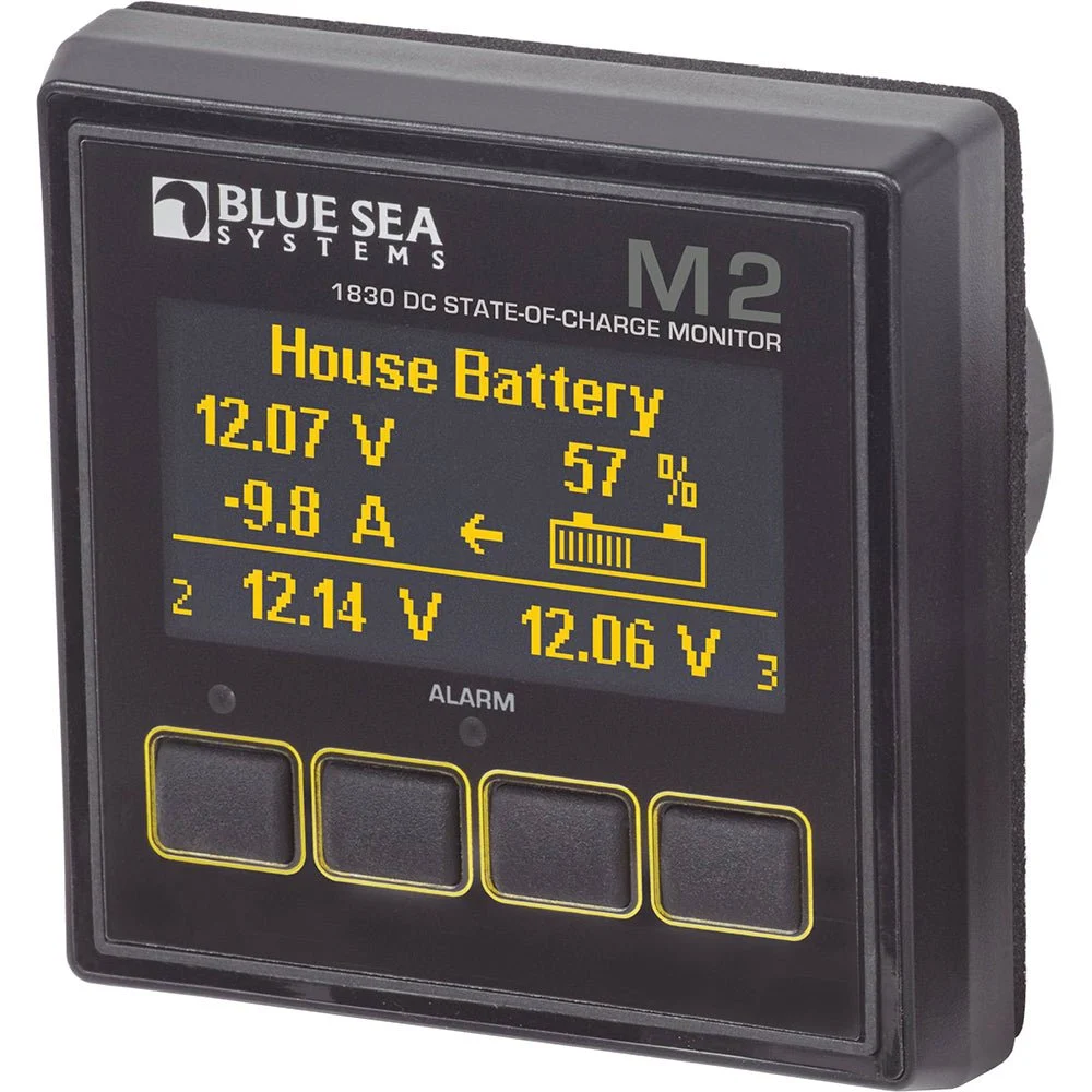 Blue Sea Systems 1830 M2 DC SoC State of Charge Monitor – Marine Boat Replacement Part