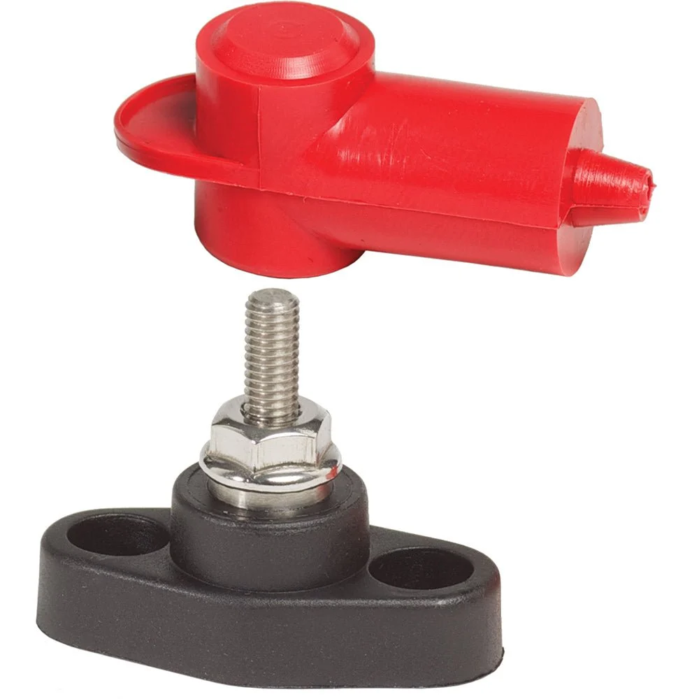 Blue Sea Systems 2010 PowerPost High Amperage Cable Connector #10 Stud – Marine Electrical Replacement Part