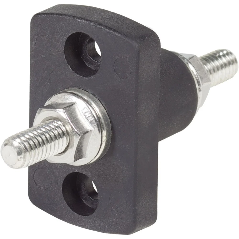 Blue Sea Systems 2201 Black Terminal Feed Through Connector – Marine Boat Replacement Part