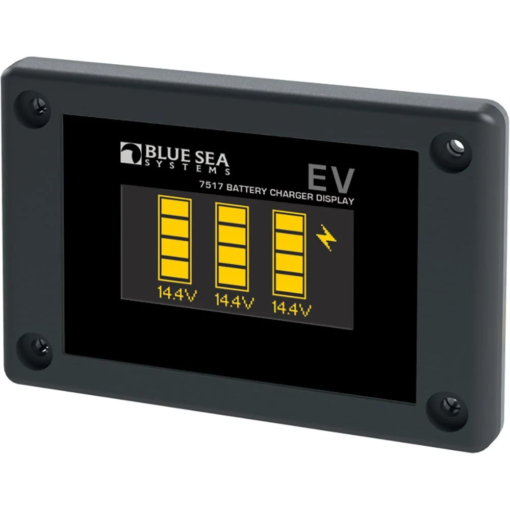 Blue Sea Systems 7517 P12 Battery Charger Display – Marine Boat Replacement Part