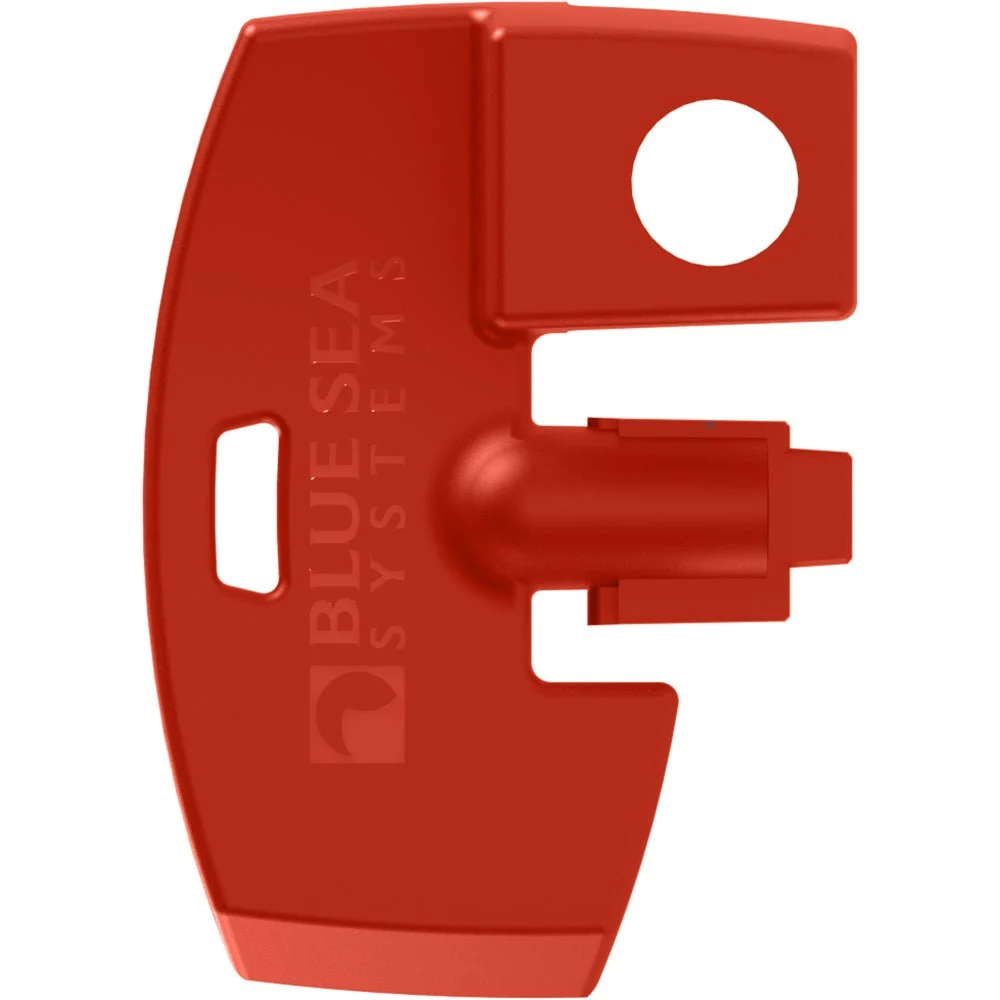 Blue Sea Systems 7903 Battery Switch Key Lock Replacement - Red – Marine Electrical Replacement Part