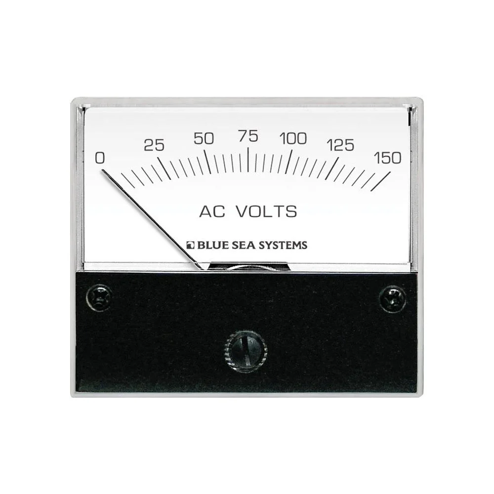 Blue Sea Systems 9353 AC Analog Voltmeter 0-150V AC – Marine Boat Replacement Part