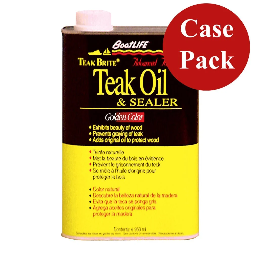 BoatLIFE Teak Brite® Advanced Formula Teak Oil - 32oz *Case of 12* – Marine Boat Replacement Part