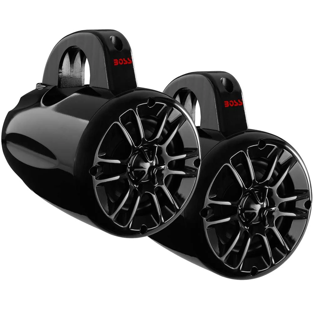 Boss Audio 4" MRWT40 Waketower Speakers - Black - 400W – Marine Boat Replacement Part