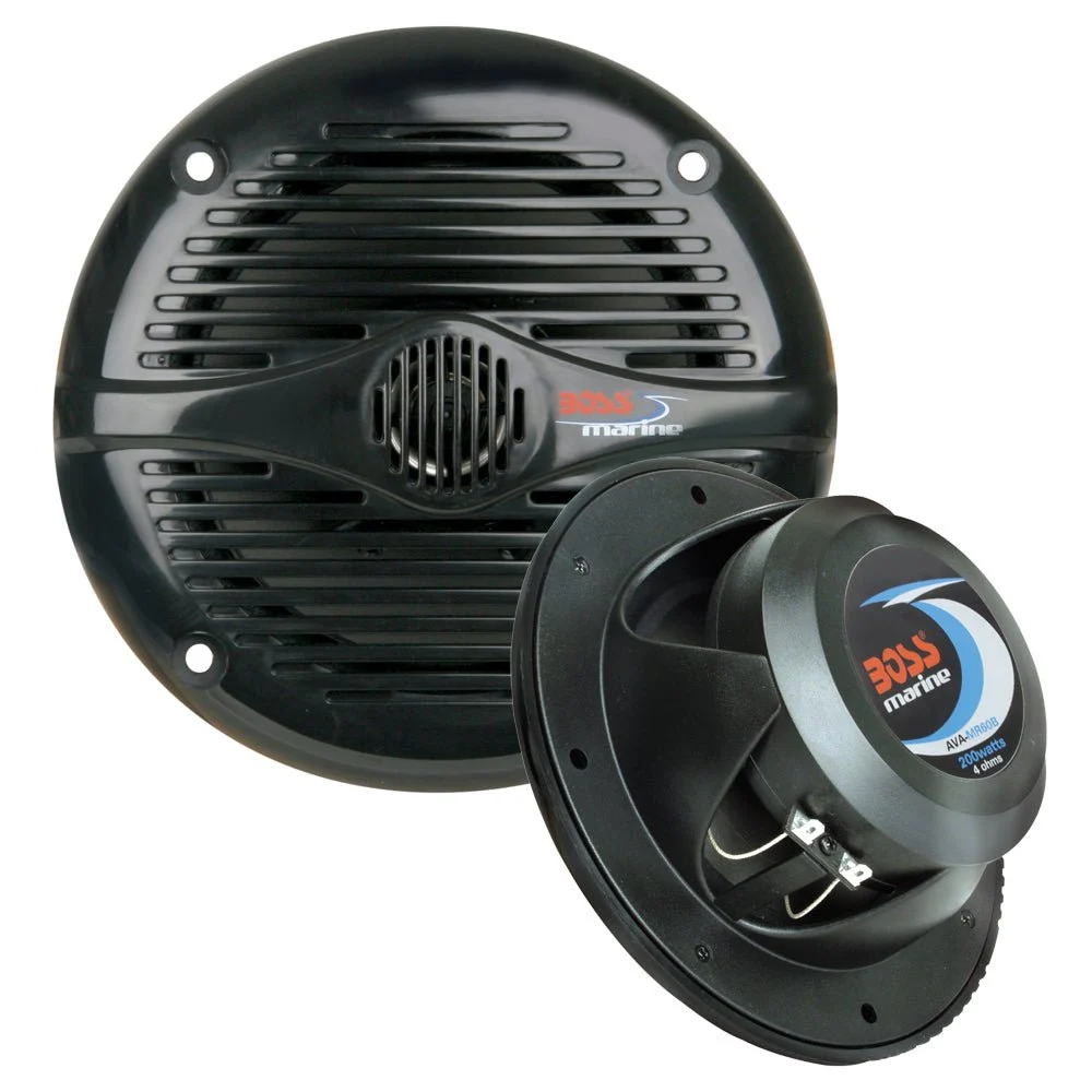 Boss Audio 5.25" MR50B Speakers - Black - 150W – Marine Boat Replacement Part