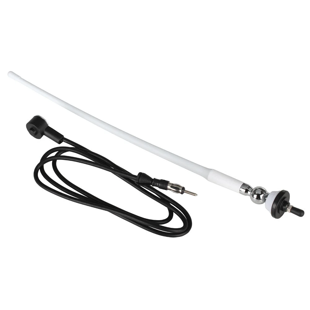 Boss Audio MRANT12W AM/FM Rubber Antenna - White – Marine Electrical Replacement Part