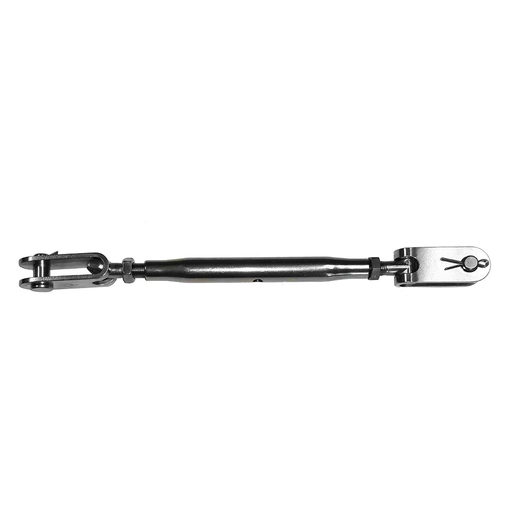 C. Sherman Johnson Jaw/Jaw Tubular Turnbuckle T-Style 3/8-24 Thread – Marine Electrical Replacement Part