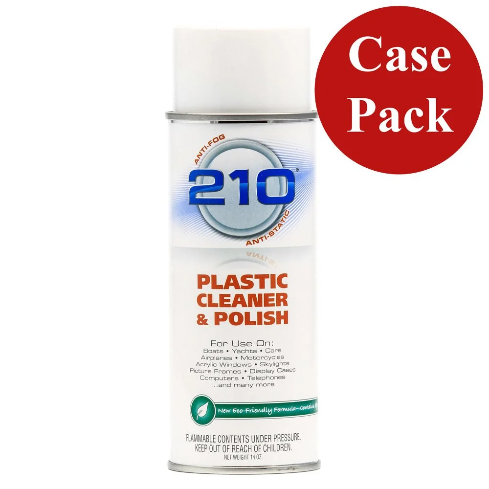 Camco 210 Plastic Cleaner Polish - 14oz Spray - Case of 12 – Marine Boat Replacement Part