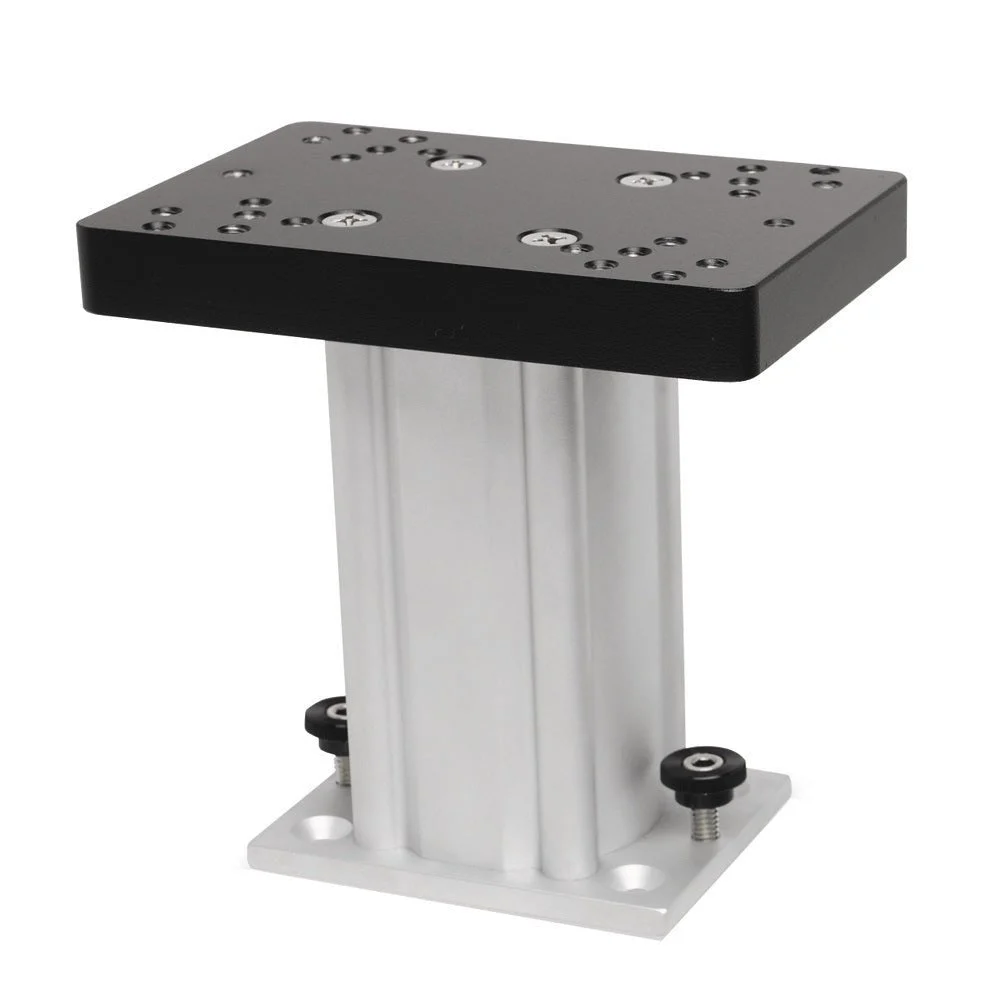 Cannon Aluminum Fixed Base Downrigger Pedestal - 6" – Marine Boat Replacement Part