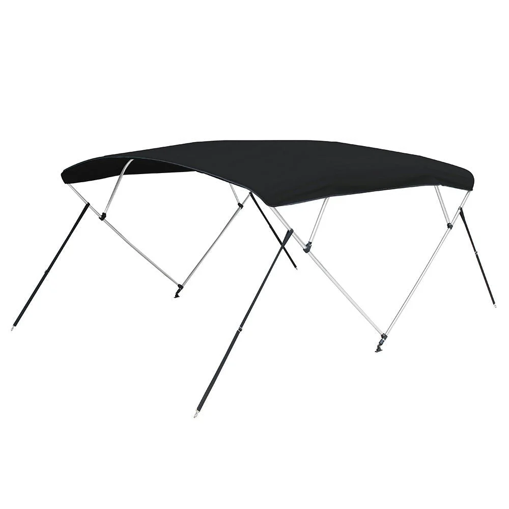 Carver by Covercraft Carver 3 Bow 5487U Bimini Top with Boot - Black Acrylic – Marine Boat Replacement Part