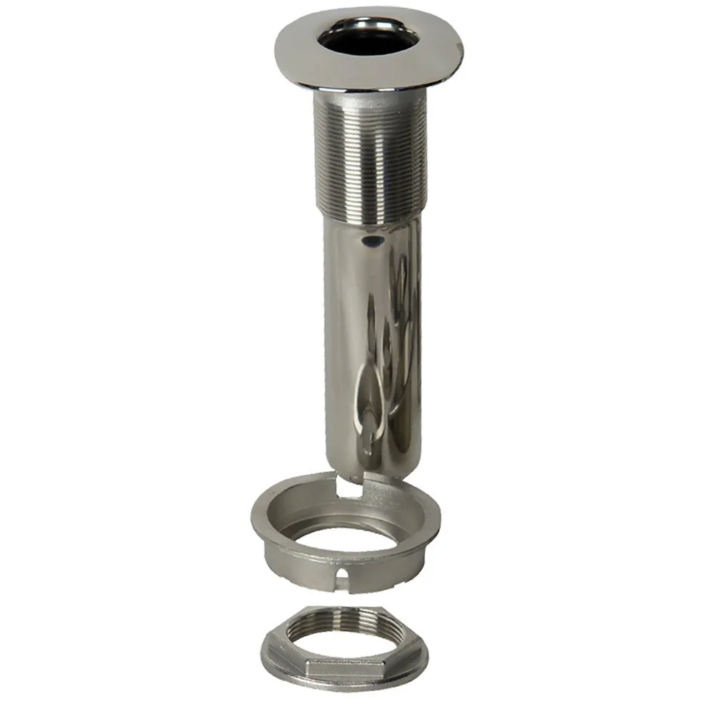 C.E. Smith 70 Series Screwless Flush Mount Rod Holder - 0 Degree - Stainless Steel - Cast Bottom - Black L – Marine Boat Replacement Part