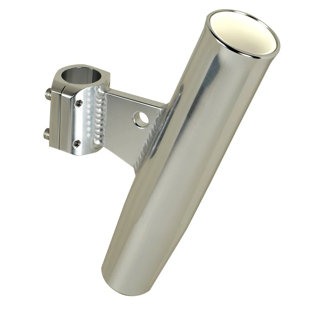 C.E. Smith Aluminum Clamp-On Rod Holder - Vertical - 1.66" OD – Marine Electrical Replacement Part