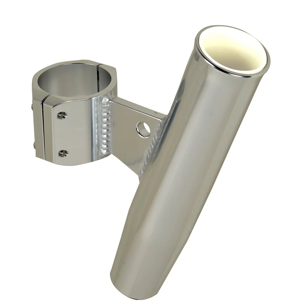 C.E. Smith Aluminum Clamp-On Rod Holder - Vertical - 2.375" OD – Marine Electrical Replacement Part