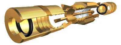 Centerpin F-SPLICE-CP/GH-01 Connector F/ RG-6U Cable