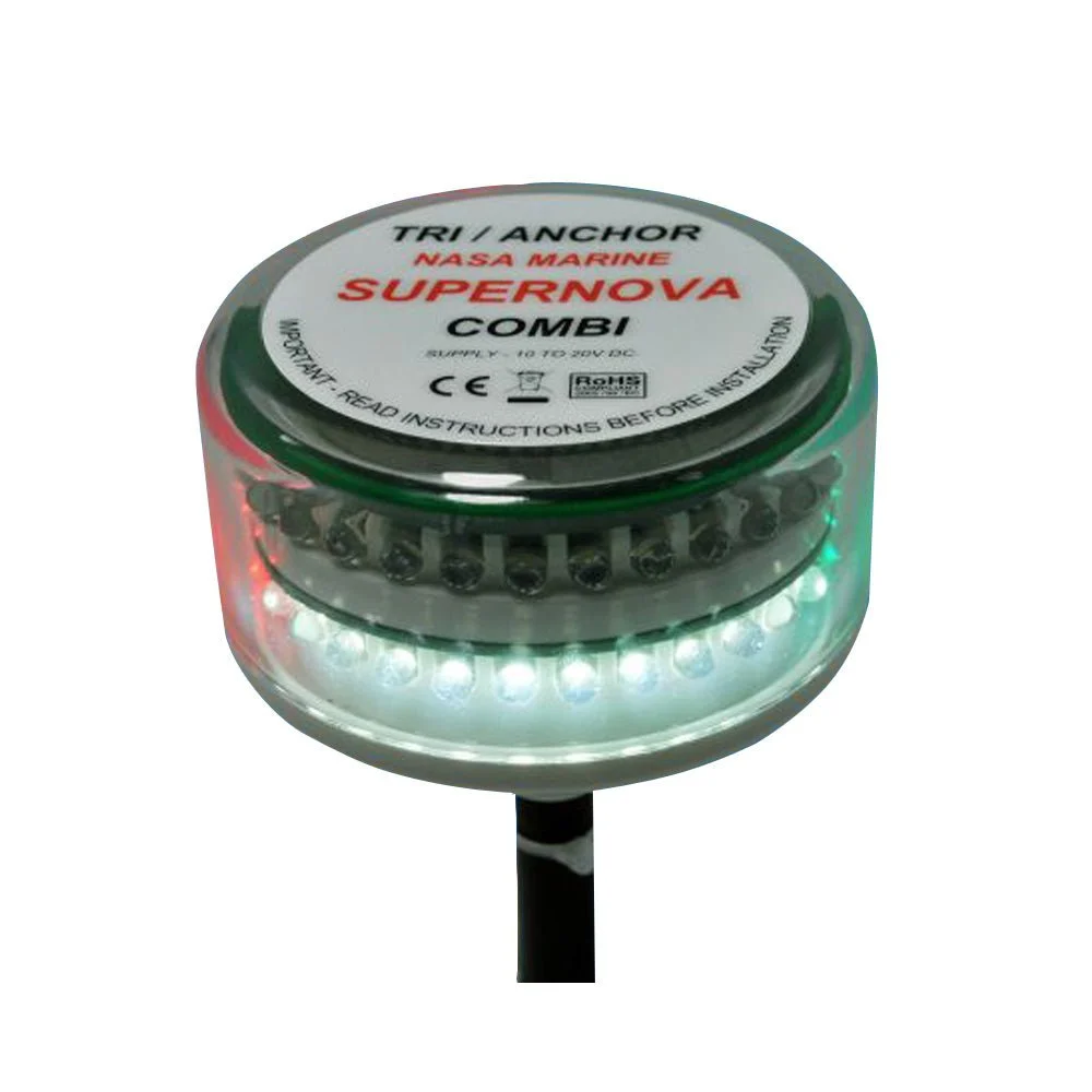 Clipper Supernova Combi LED Tricolor Masthead Anchor Light – Marine Boat Replacement Part