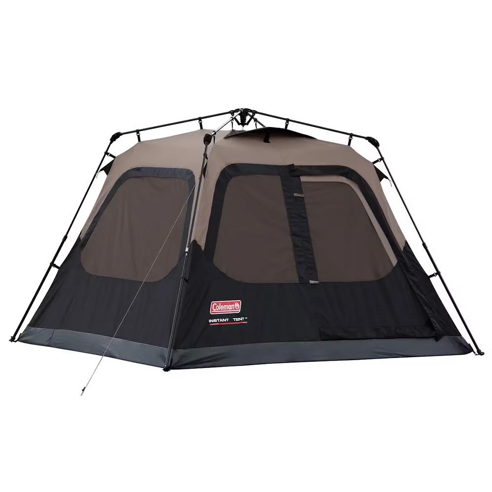 Coleman 4-Person Cabin Camping Tent w/Instant Setup - Black – Marine Boat Replacement Part