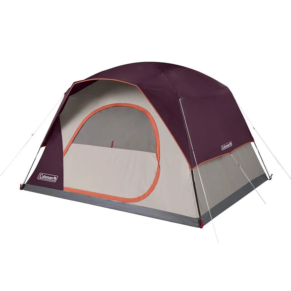 Coleman 6-Person Skydome™ Camping Tent - Blackberry – Marine Boat Replacement Part