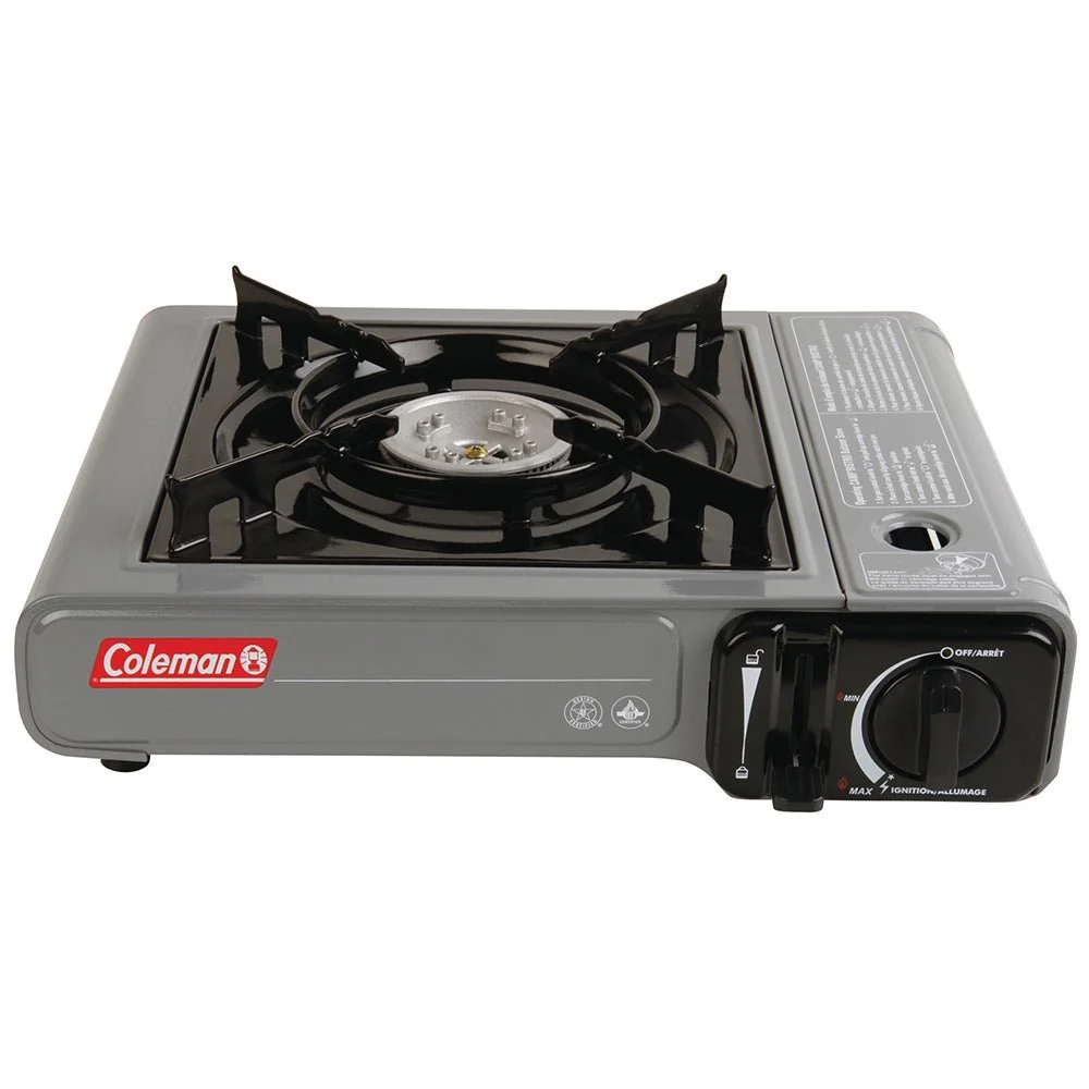 Coleman Table Top 1 Burner Butane Camping Stove - Grey – Marine Boat Replacement Part