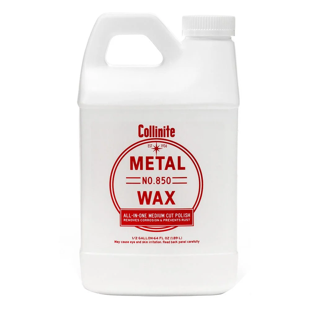 Collinite 850 Metal Wax - Medium Cut Polish - 64oz – Marine Boat Replacement Part