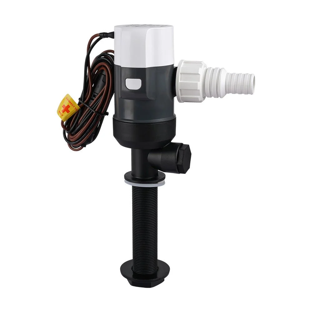 Commodore 1100 GPH Vertical Livewell Pump - Long - 12V – Marine Boat Replacement Part