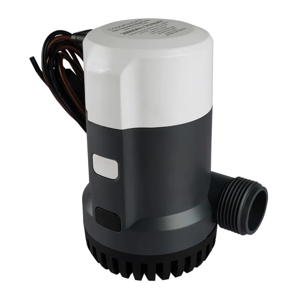 Commodore 2000 GPH Automatic AMP Sensor Bilge Pump - 12V – Marine Electrical Replacement Part