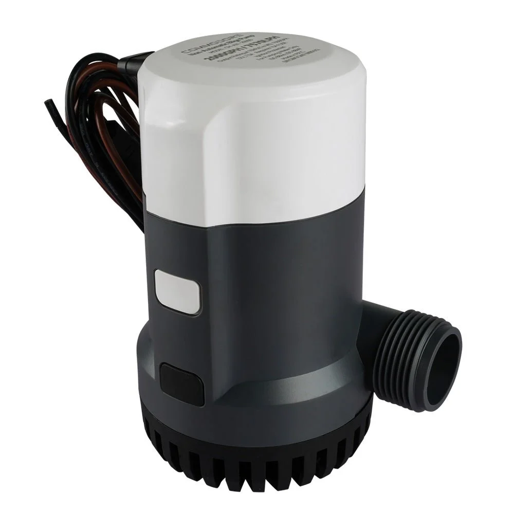 Commodore 2000 GPH Non-Automatic Bilge Pump - 12V – Marine Engine Cooling Replacement Part