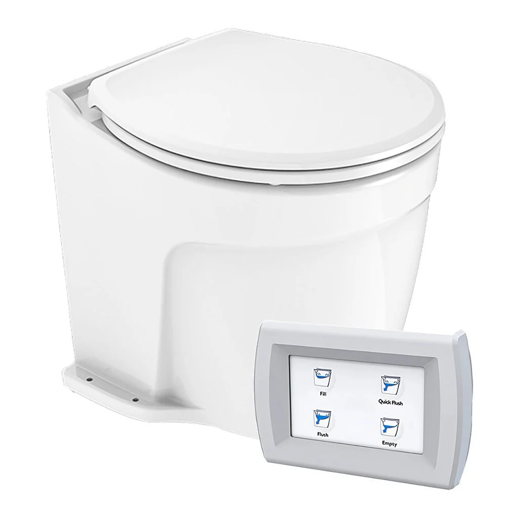 Commodore Deluxe Flush Electric Toilet - Raw Water Pump – Marine Engine Cooling Replacement Part