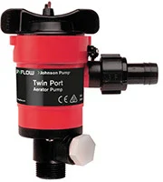 Johnson Pumps Of America - Twin Port Aerator Pump - 1000 Gph - 48903