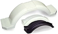 Tie Down Engineering - Plastic Fender - Black - 8" To 12" - 17033