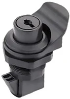 Whitecap Industries - Glove Box Locking Latch - Black - S-0232C