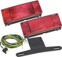 Horizon Global - Led Ovr 80 Low Profile Trailer Light Kit - 407540