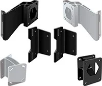 Johnson Outdoors - Raptor (6") J Plate Bracket, Sb - 1810362