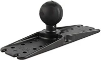 National - Ram Large Ball (2.25") Plate - 11" X 3" - RAM-D-111BU