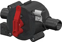 Flow-rite - V4 Fill/empty/recir Valve - Front - Barb - MPV-04-FN01