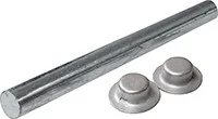 Seasense - Roller Shaft W/pal Nuts - 5/8" X 13 1/2" - 50081043