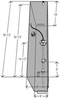 Rds - Below Deck Fuel Tank - 20 Gal - 59166
