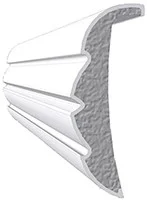 Taco Metals - Flx Core Frsty Wht Rub Rl 50'l - V21-9959WHC50D