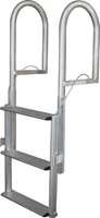 T-h Marine - Standard Lift Dock Ladder - Wide 4 Step - DJX4W