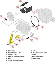 Flow-rite - Valve Repair Kit - MPA-060